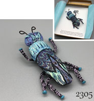 Polymer Clay Bug Pin