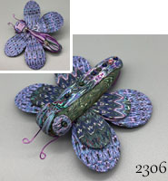 Polymer Clay Bug Pin